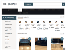 Tablet Screenshot of hifibroker.com